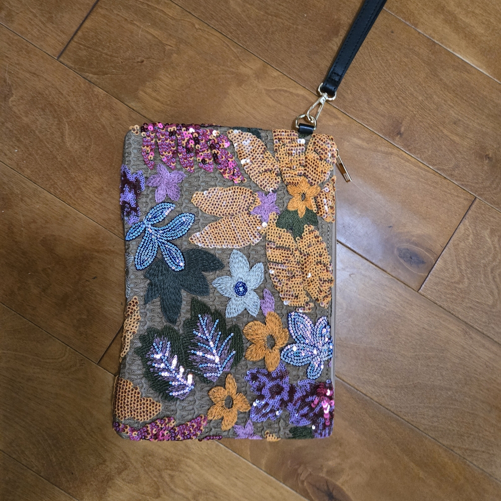 Floral Embroidered Women's Bag